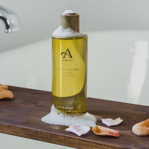ARRAN Sense of Scotland luxury bath and body products inspired by Scottish fragrance and self-care rituals