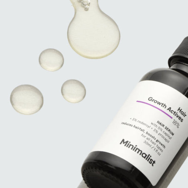 Minimalist skincare serums and treatments for acne, pigmentation, dullness, and uneven skin tone
