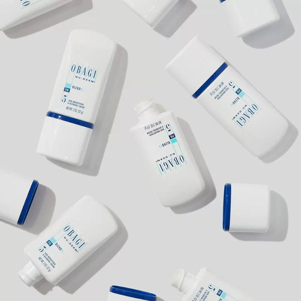 Obagi skincare routine featuring vitamin C serum and retinol for brighter, smoother skin