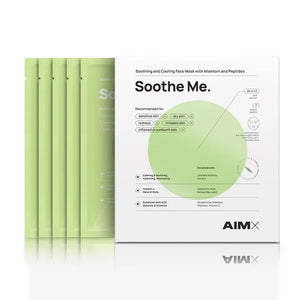 AimX Soothing sheet mask with peptides