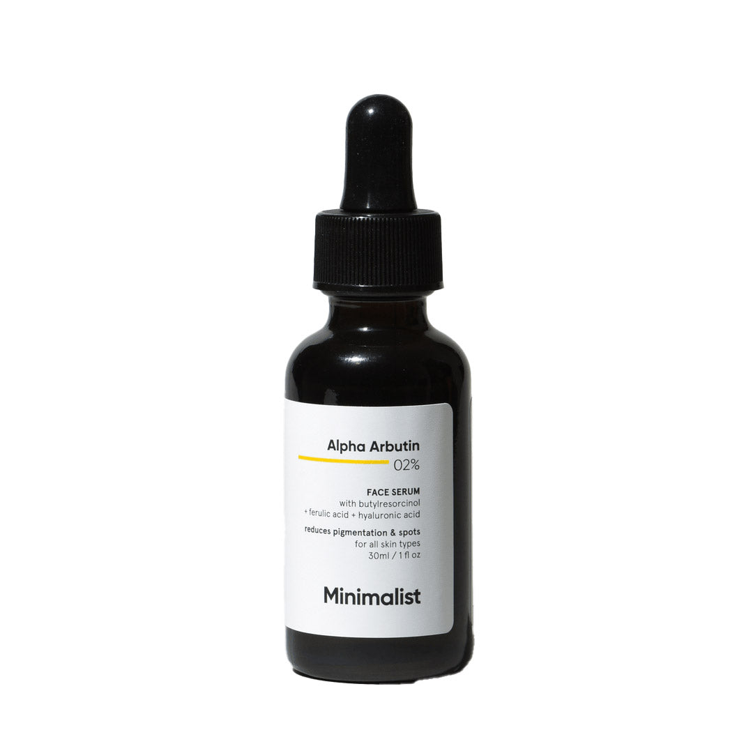 Minimalist Alpha Arbutin 02% Buy Online Today Face the Future