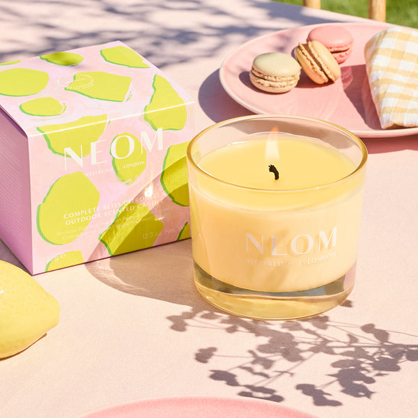 NEOM Complete Bliss Citronella Outdoor Candle 350g