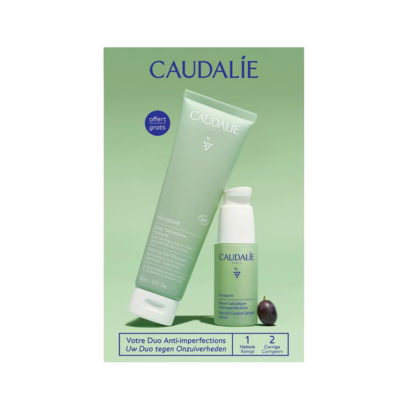 Caudalie Vinopure Clear Skin Tone & Treat Set