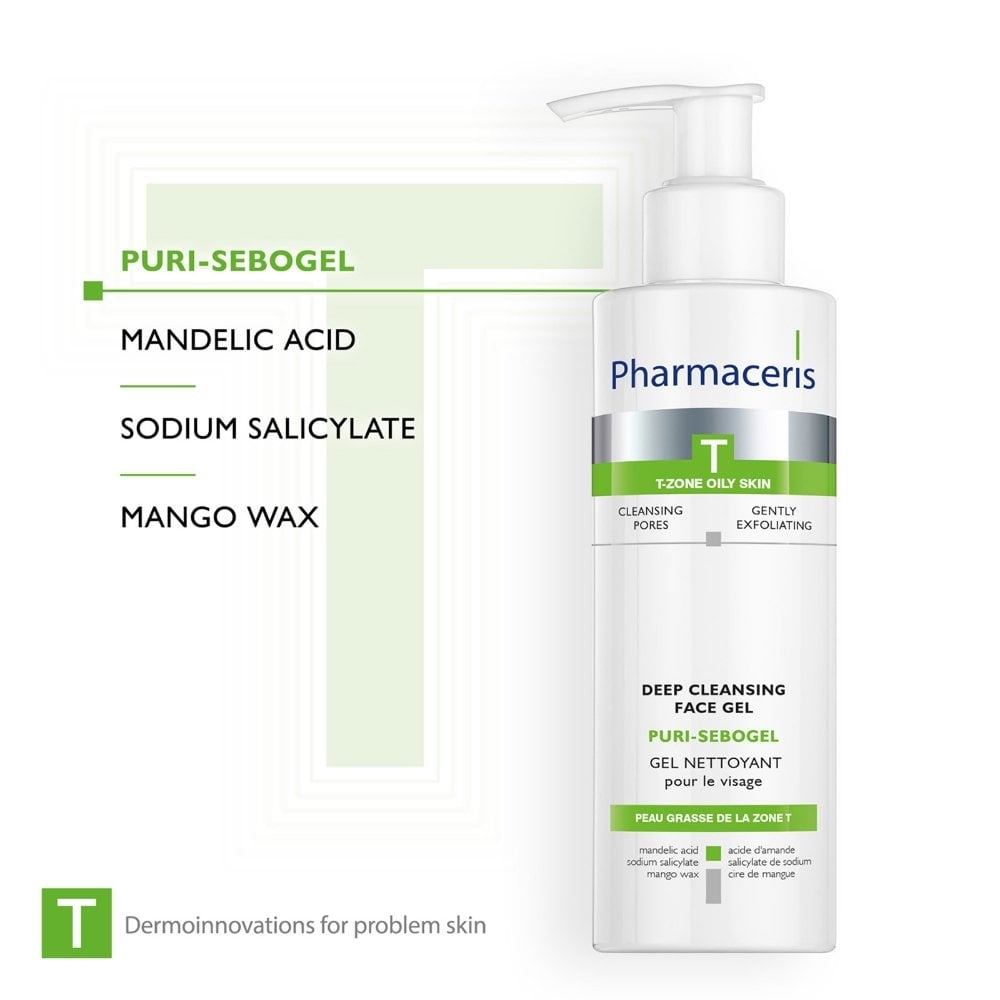 Pharmaceris T - Puri-Sebogel Deep Cleansing Face Gel | Face the Future