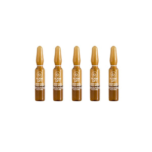 Fiveampoules labeled 'FLASH LIFT' on a white background