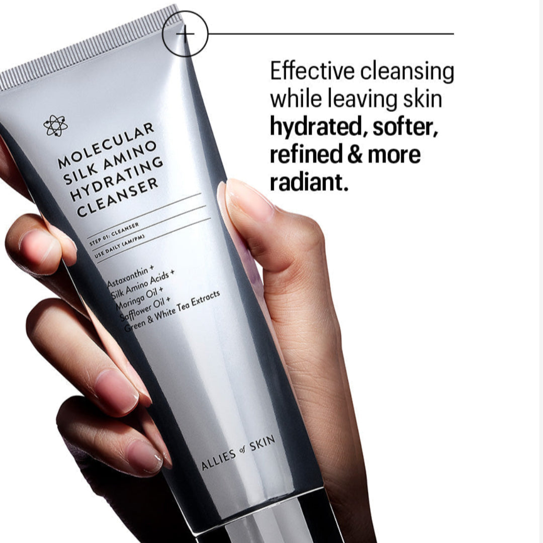 Allies of Skin Molecular Silk Amino Hydrating Cleanser