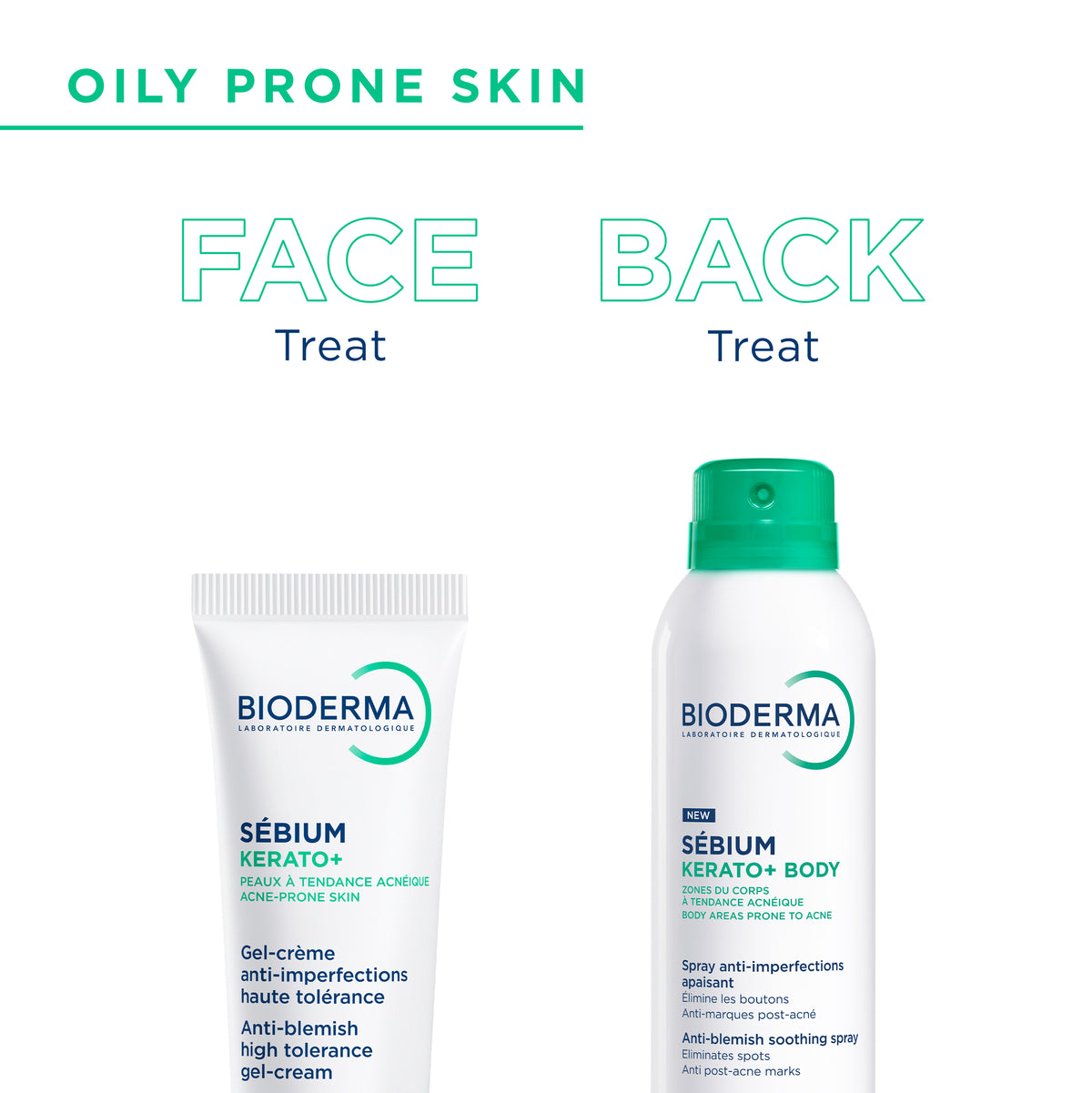 Bioderma Sebium Kerato+ Body Spray 150ml