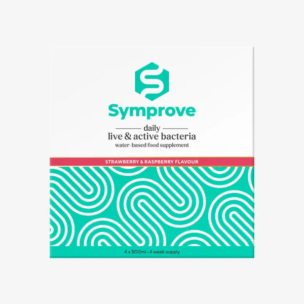 Symprove Daily Gut Solution Strawberry & Raspberry 4 x 500ml