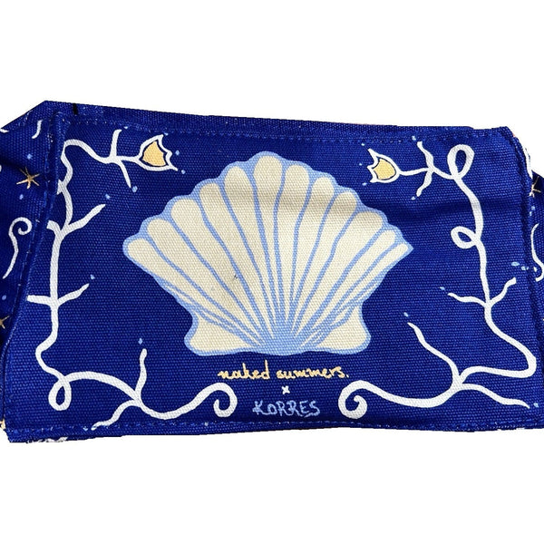 ‍Freebie: Korres Naked Summers Exclusive Blue Pouch (100% off)