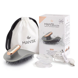 Manta Pulse Healthy Hair & Scalp Brush Grey