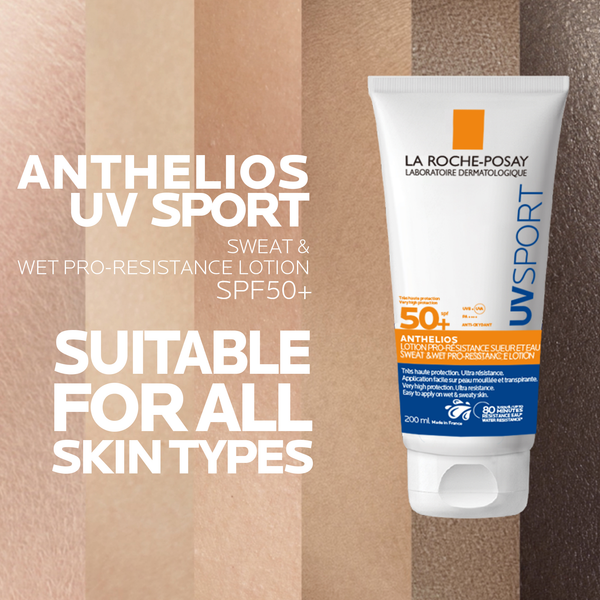 La Roche Posay Anthelios UVSPORT Wet & Sweat Pro-Resistance Lotion SPF50+, 200ml