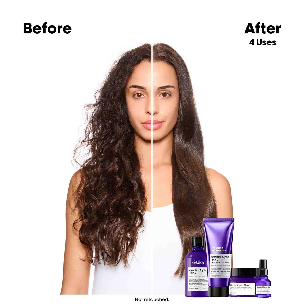 L'Oreal Professionnel Keratin Alpha Sleek Smooth Transformer 200ml