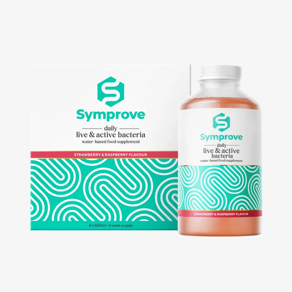 Symprove Daily Gut Solution Strawberry & Raspberry 4 x 500ml