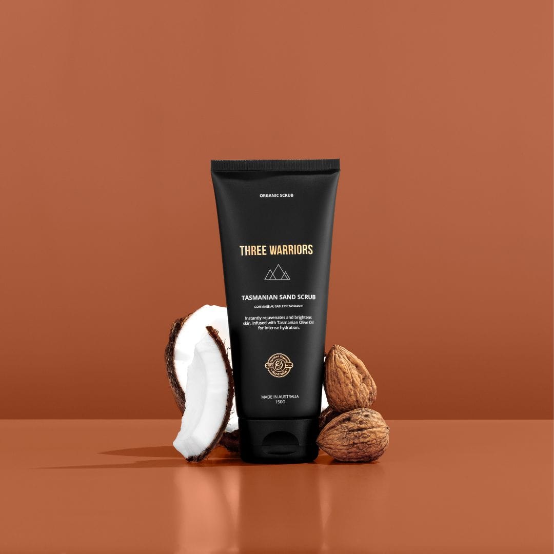 Three Warriors Exfoliating Tasmanian Sand Scrub