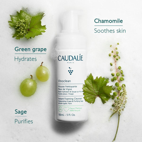 Caudalie Vinoclean Instant Foaming Cleanser 150ml