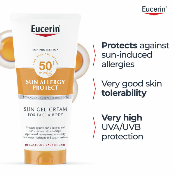 Eucerin Sun Allergy Protection Sun Cream for Face & Body SPF 50+ 200ml
