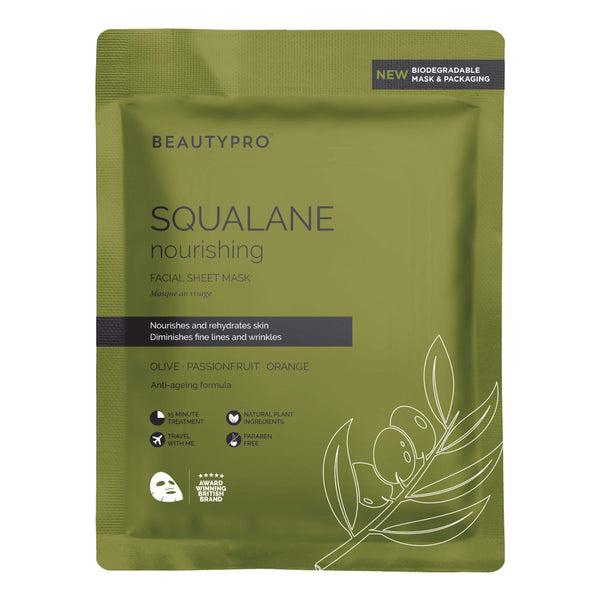 BEAUTYPRO Squalane Nourishing Face Sheet Mask