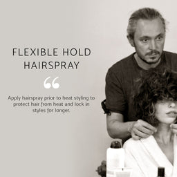 Percy & Reed Heat Protect Spray & Flexible Hold Hairspray Bundle