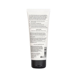 Back label of a skincare product on a white background