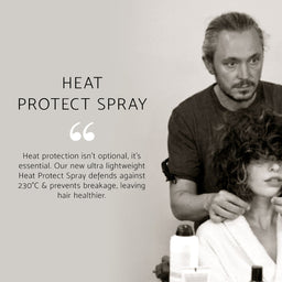 Percy & Reed Heat Protect Spray & Flexible Hold Hairspray Bundle