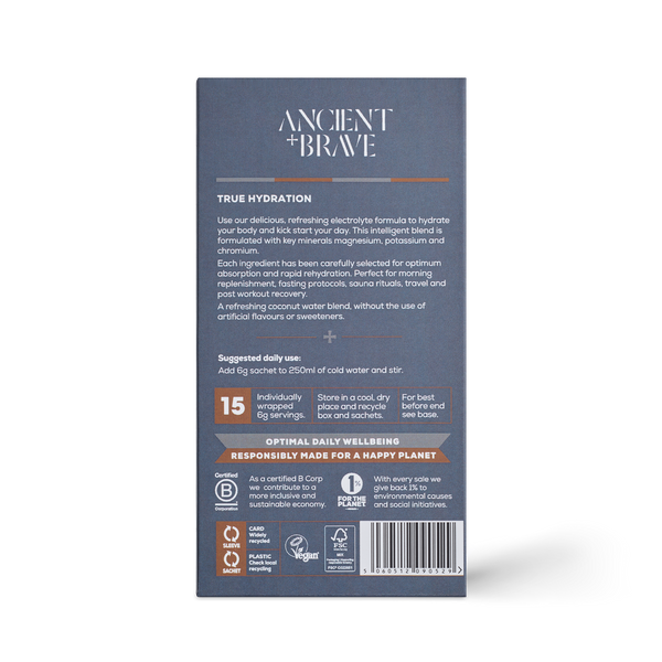 Ancient + Brave True Hydration Supplement Sachets