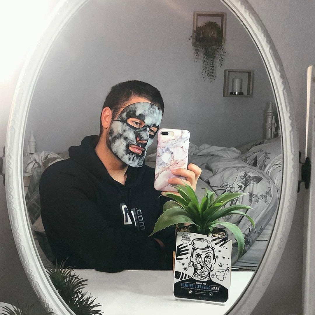 BARBER PRO Foaming Cleansing Mask