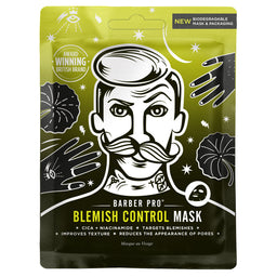 BARBER PRO Blemish Control Face Sheet Mask