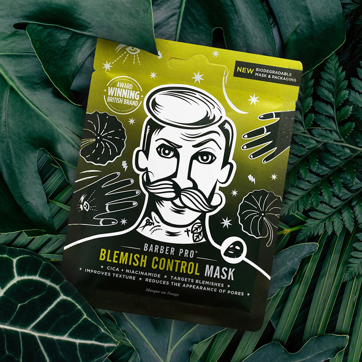 BARBER PRO Blemish Control Face Sheet Mask