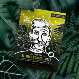 BARBER PRO Blemish Control Face Sheet Mask