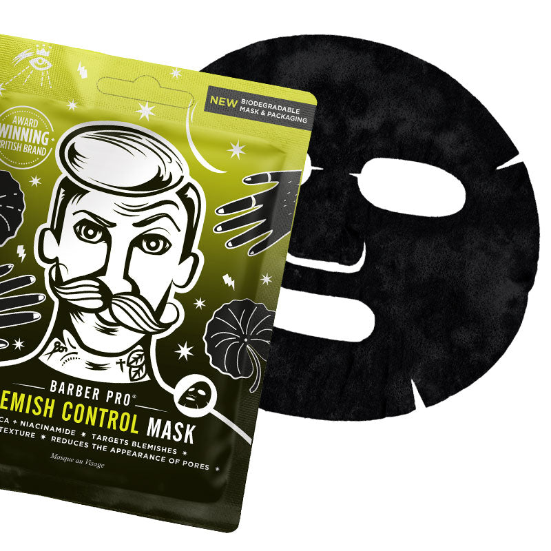 BARBER PRO Blemish Control Face Sheet Mask
