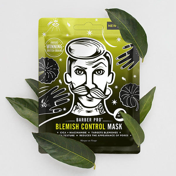BARBER PRO Blemish Control Face Sheet Mask