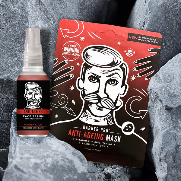 BARBER PRO Anti-Ageing Face Sheet Mask
