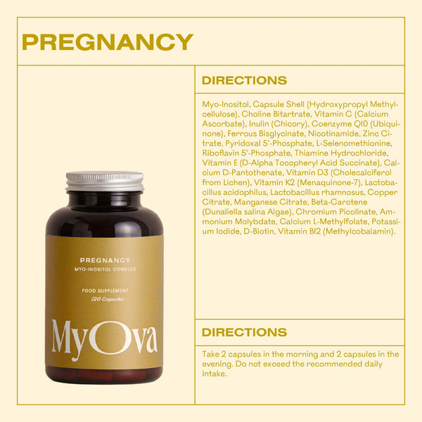 MyOva Pregnancy 120 Capsules