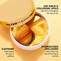 Peter Thomas Roth 24K Gold Pure Luxury Lift & Firm Hydra-Gel Eye Patches 60 Patches