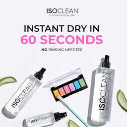 ISOCLEAN Makeup Brush Cleaner With Spray Top