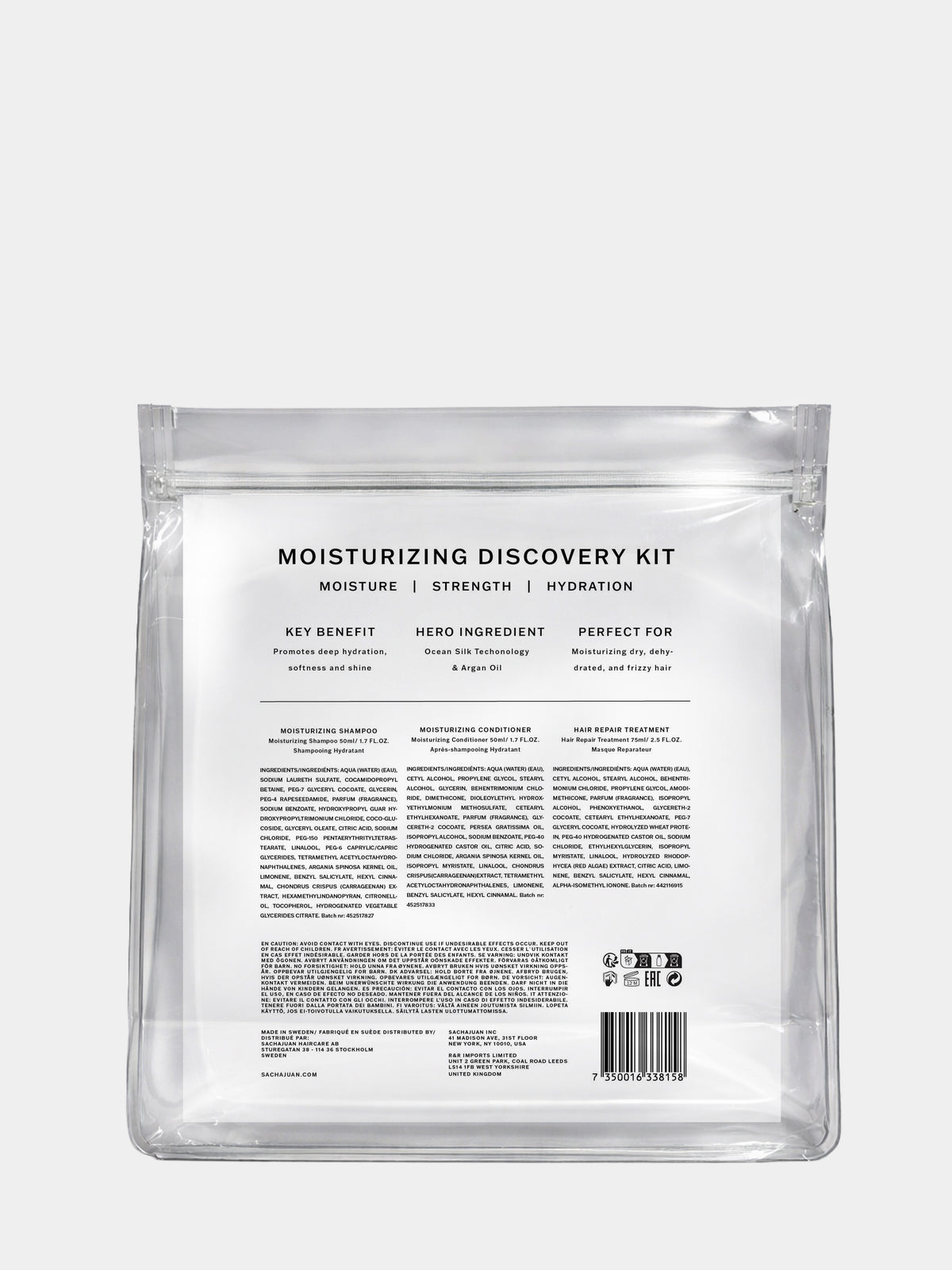 SachaJuan Moisturizing Discovery Kit
