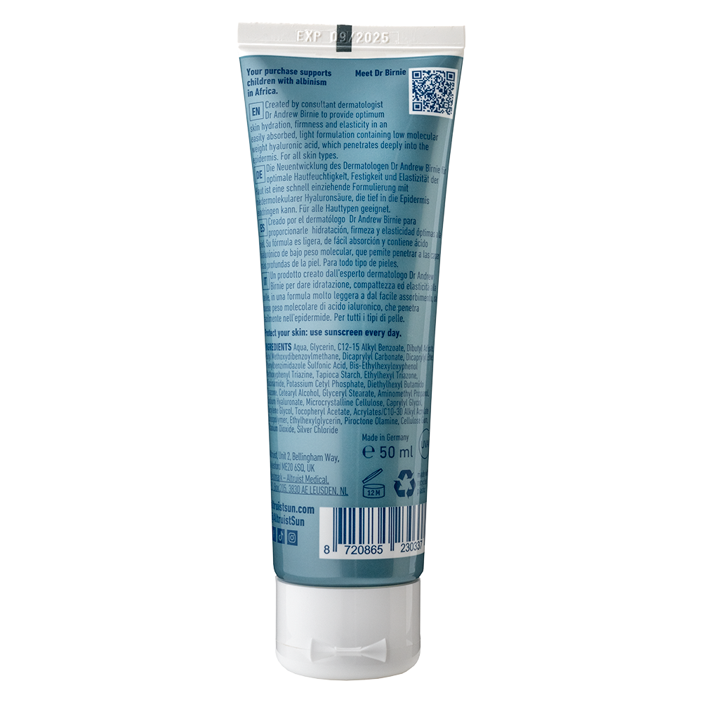 Altruist Moisturising Fluid SPF50