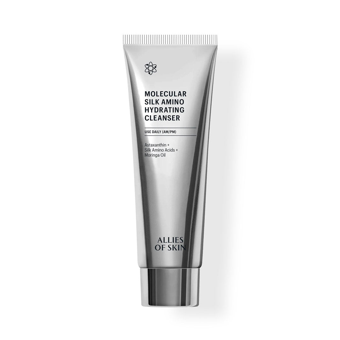 ‍Freebie: Allies of Skin Molecular Silk Amino Hydrating Cleanser 25ml (100% off)