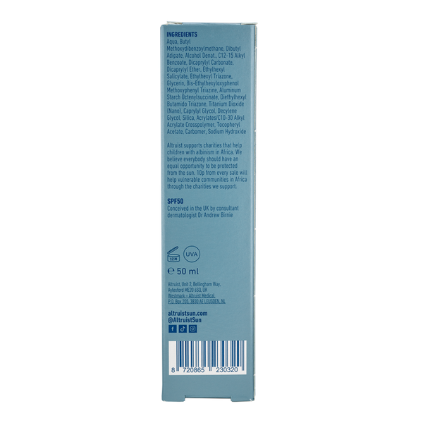 Altruist Oily Skin Cream SPF50