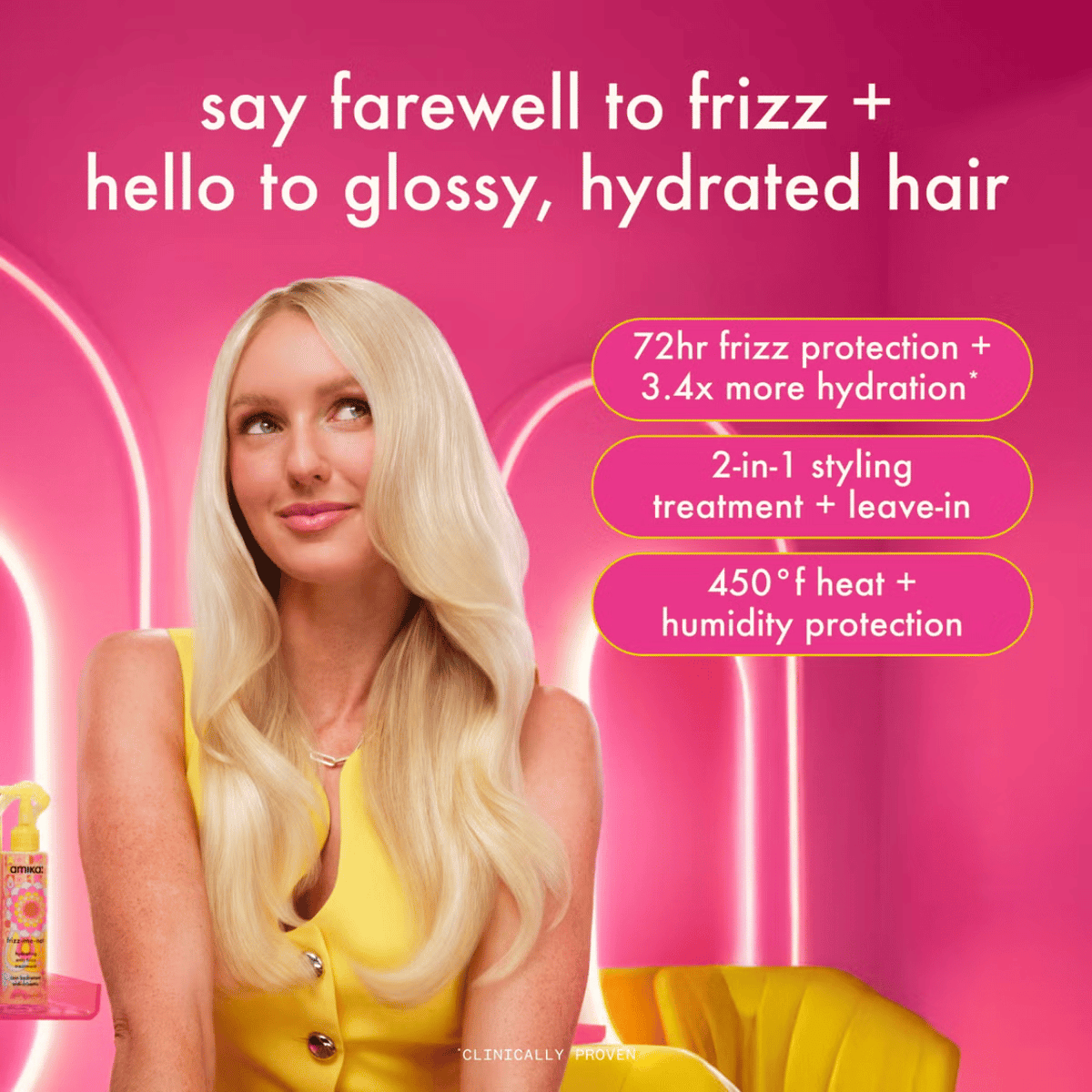 Amika Frizz-Me-Not Hydrating Anti Frizz Treatment 200ml