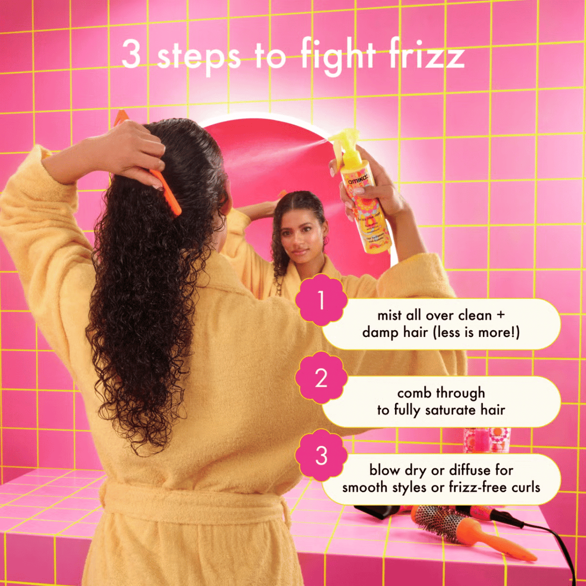 Amika Frizz-Me-Not Hydrating Anti Frizz Treatment 200ml