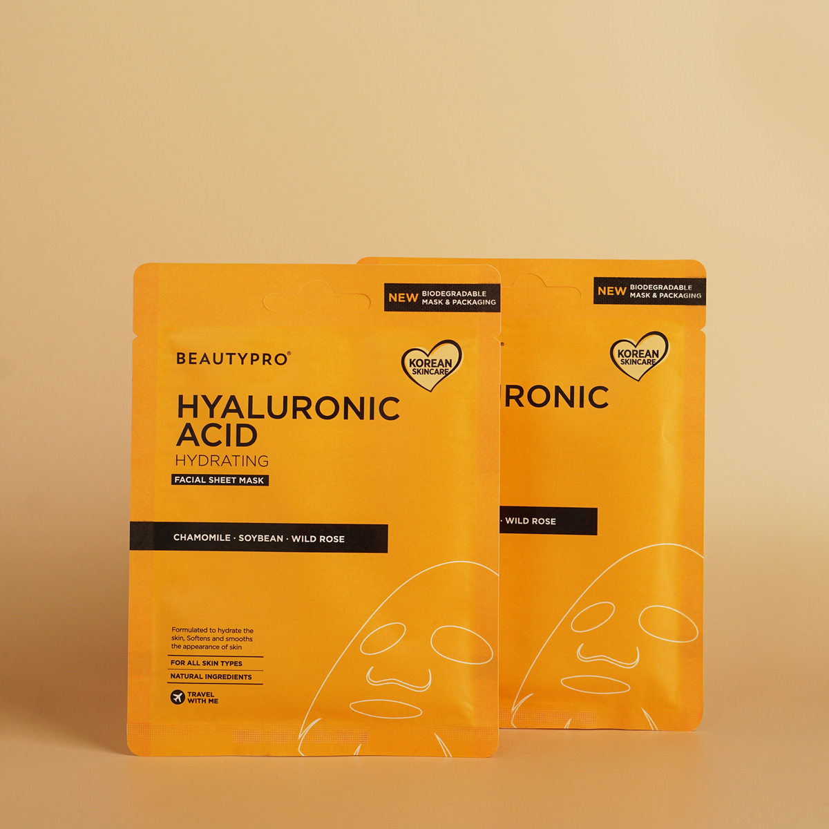 BEAUTYPRO HYALURONIC ACID Hydrating Sheet Mask