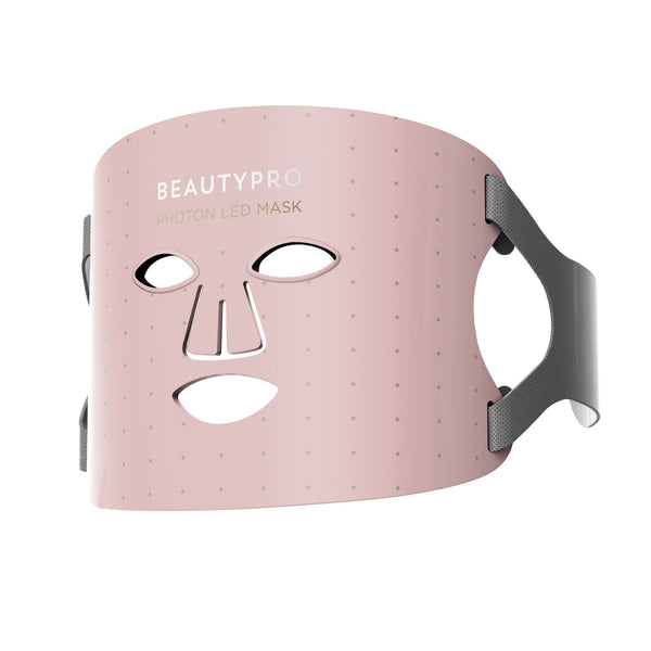 BEAUTYPRO Photon LED Light Therapy Facial Mask (Pink)