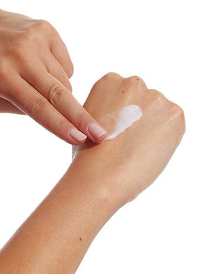 Bondi Sands Gradual Tan Lotion Firm applied to a hand