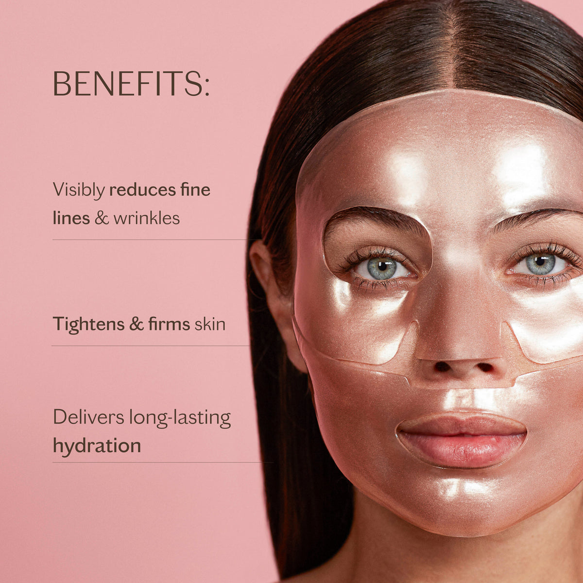 MZ SKIN Bio-Placenta Peptide Reviving Hydrogel Face Mask Sachet (Single)