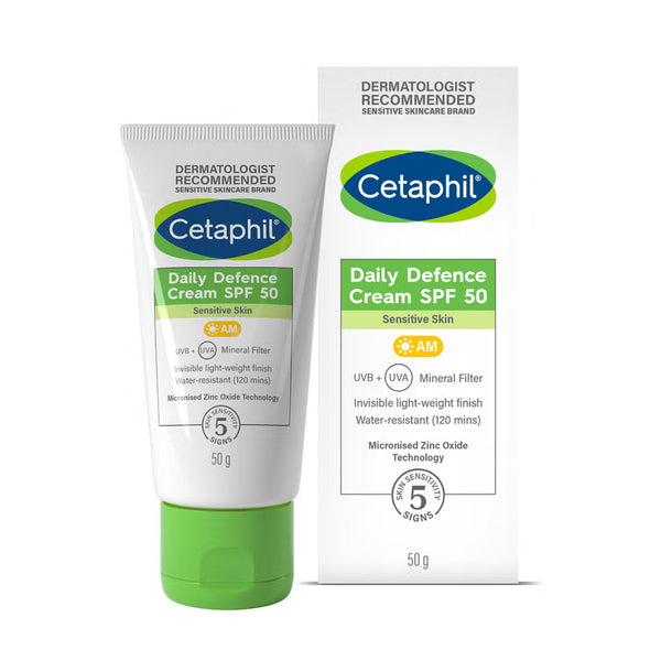 Cetaphil Daily Defence Cream SPF50+ | Face the Future