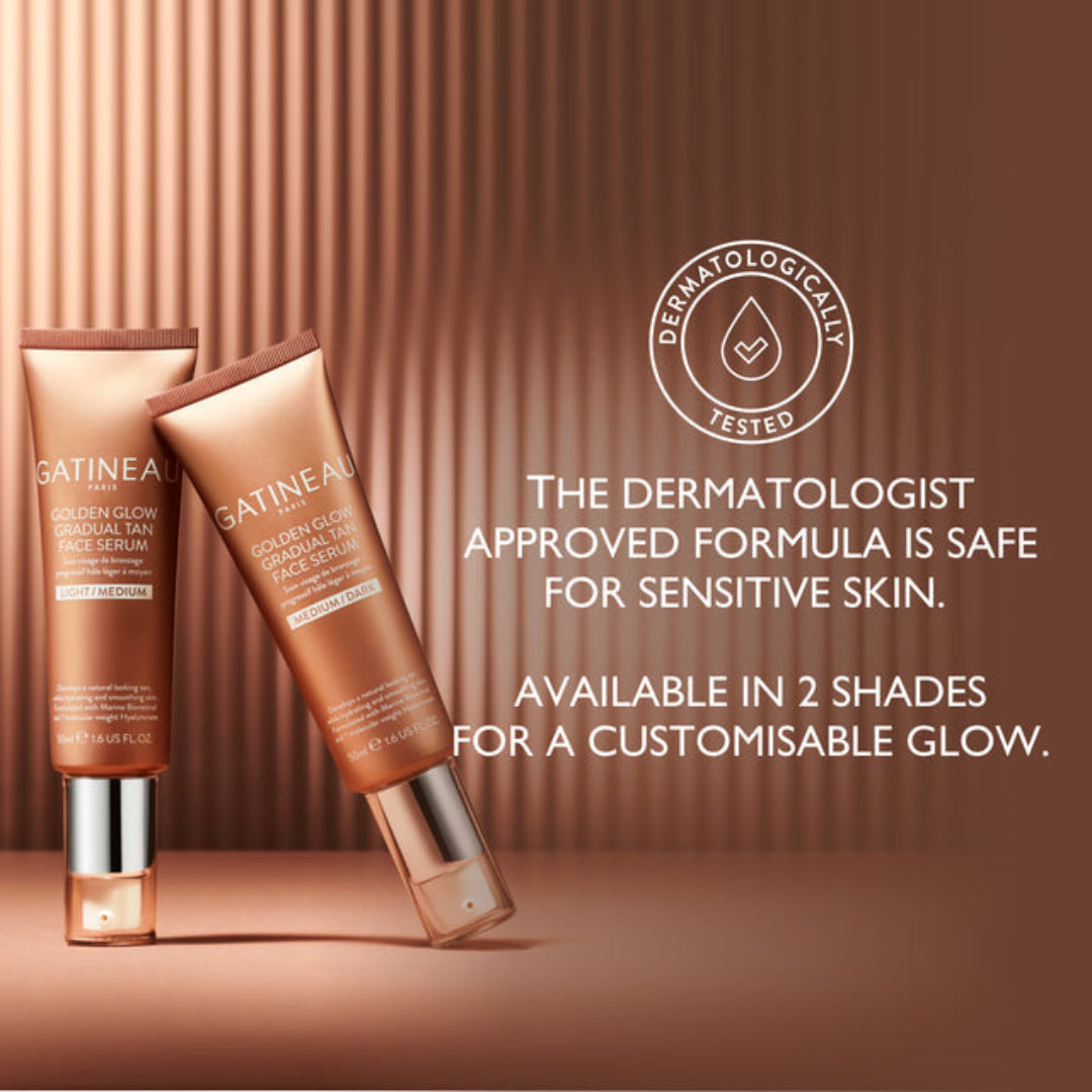 Gatineau Golden Glow Gradual Tan Face Serum Light/Medium 50ml