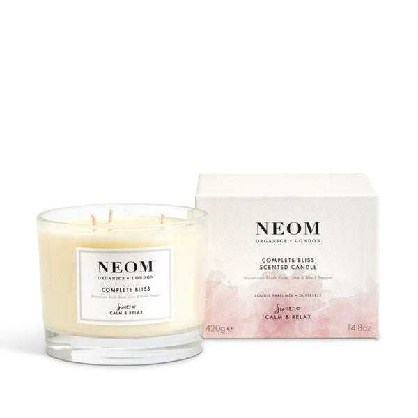 NEOM Complete Bliss Scented Candle (3 Wicks)