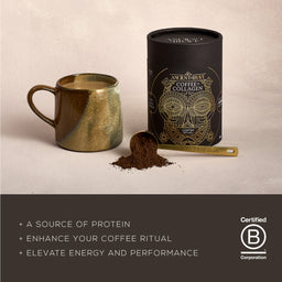 Ancient + Brave Coffee + Collagen Supplements Tub