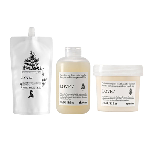  Davines LOVE Curl Definition Refill Trio 